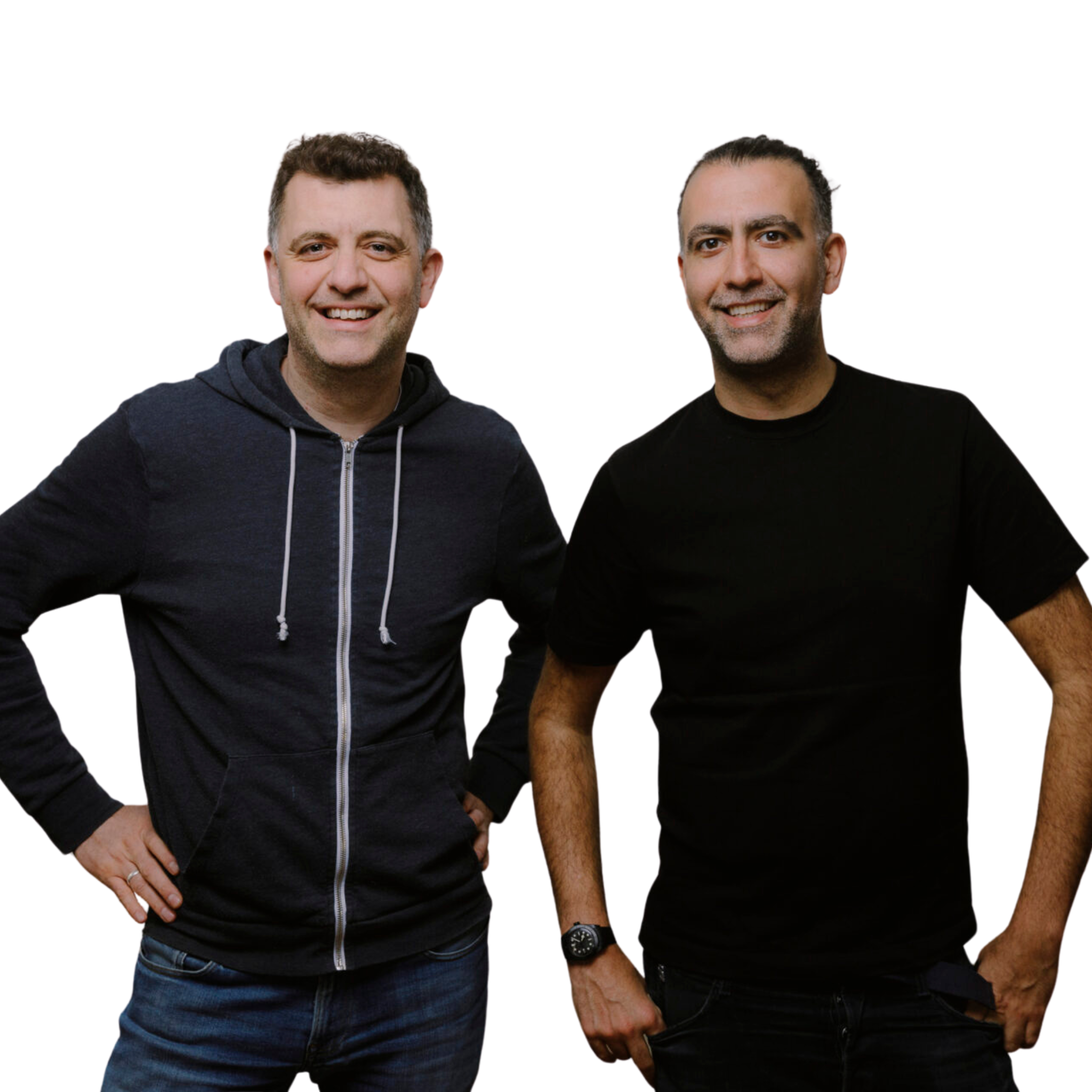 Freigestelltes Foto von Dr. Kasra Seirafi und André Seirafi